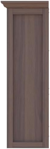 OSCHF 12-Cube Open Bookcase with Base, 3-Tier Wooden Bookshelf, Walnut