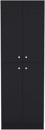 Mid-Century Retro Pantry Cabinet, Storage Cabinet for Kitchen Hallway Entryway,for Kitchen Home