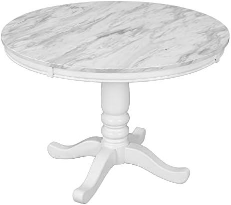 Harper & Bright Designs Dining Table Set - 5 Piece Round Dining Set with ...