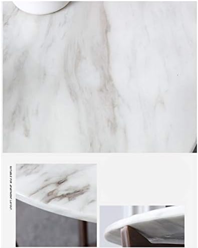 Telephone Table, Marble Surface Telephone Table,Sofa Round Side Table,Small M...