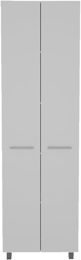 Baleare Pantry Cabinet, Ample Storage, 5 Shelves, White