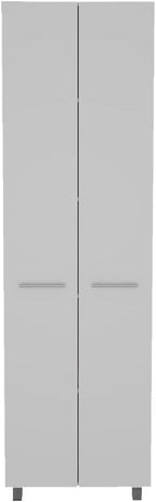 Baleare Pantry Cabinet, Ample Storage, 5 Shelves, White