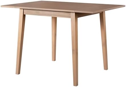 Merax Wooden 29"- 45" Folding Kitchen Table with Drop Leaf for Livi...