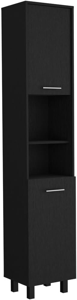 Pantry Cabinet with Three Interior Shelves, Storage Locker Sideboard Modern F...