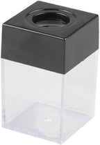 Premium Clear Paper Clip Dispenser Pushpin Storage For Case Thumbtack Dispenser Metal Pin Organizer Holder Box