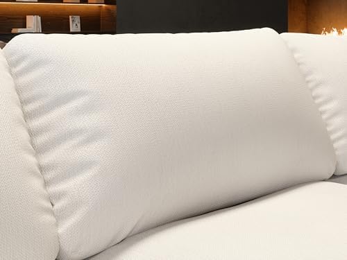 Modular Sectional Sofa Cloud Couch,Down Filled Comfy Cloud Modern Sofa,White ...