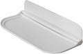 Wall Mounted Small Floating Shelf, Foldable Adhesive Plastics Floating Shelf, Stick On Wall for Bathroom Kitchen, Wall Mounted RV-Shelves, Bedside Extra Storage