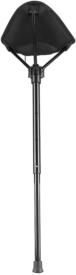 Adjustable Telescopic Foldable Stool Single Leg Tall Chair
