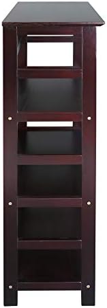 Casual Home Soho Manhattan 4-Shelf Bookcase 26 Wide - Espresso, 304-44