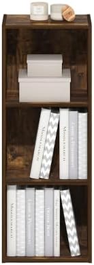 Furinno LUDER Book Shelf, 3-Cube Bookshelf, Bookcase with Open Shelves, 9.3 x...
