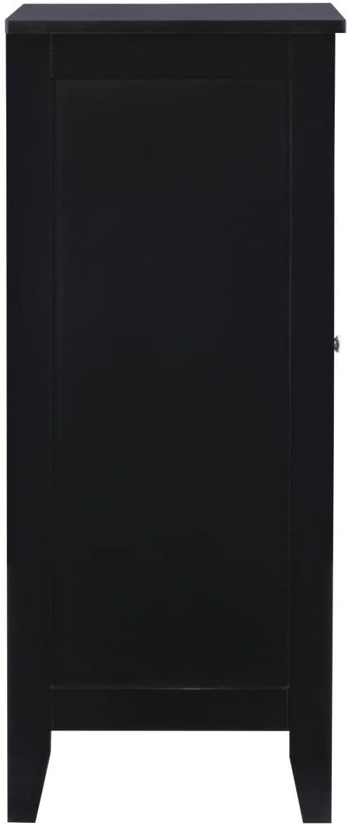 Linon Cabinet, Black