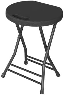 Garvee Folding Stool, Backless 18-Inch Stool, Portable with Handle, Foldable ...