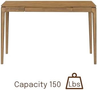 NTC Mingle Desk 47 Inch Modern Design, Rectangular Dinner Table for Dining Ro...