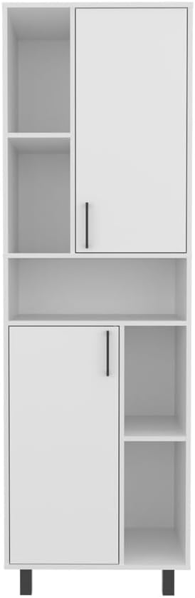 Tall Freestanding Pantry Cabinet, Storage Sideboard Locker for Living Room Ki...