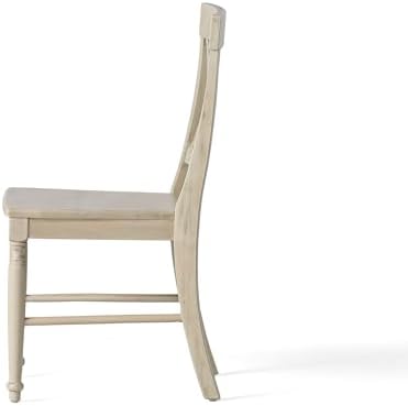 Christopher Knight Home Rovie Acacia Wood Dining Chairs, 2-Pcs Set, Antique W...