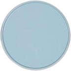 Kate and Laurel Sanzo Modern Round Metal Pedestal Drink Table, 9 x 9 x 23, Light Blue, Decorative Martini Table with Trumpet Base for Use as Indoor Plant Stand or Living Room Mini Table