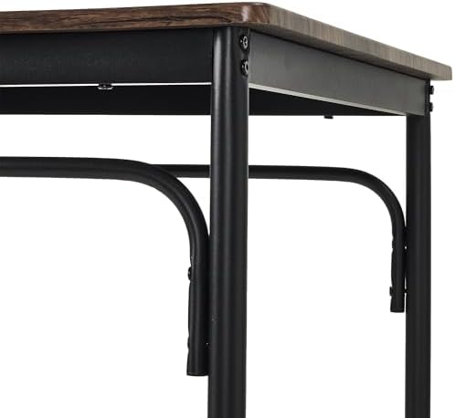 VECELO Kitchen Dining Table Set with Upholstered Bench & 2 Chairs | Space...