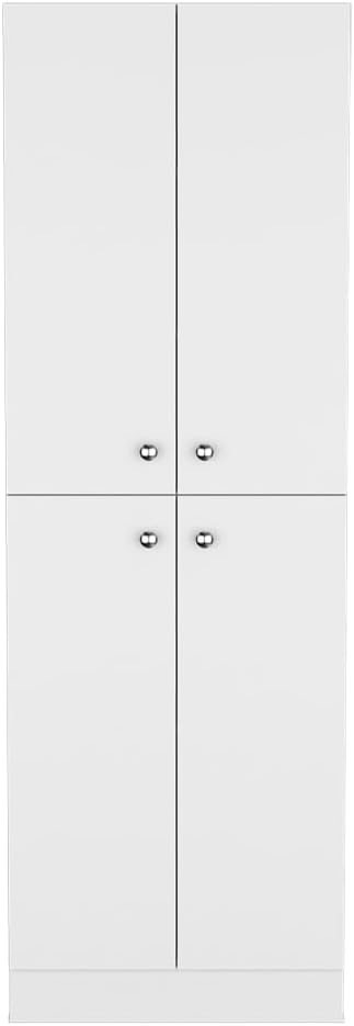 Pantry Cabinet Coahoma, Kitchen, White