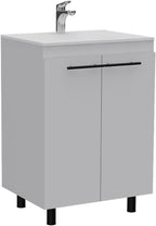Floor Cabinet W/Storage Drawers, Storage Locker with Two Shelves, for Bathroom Kitchen,for Kitchen Home