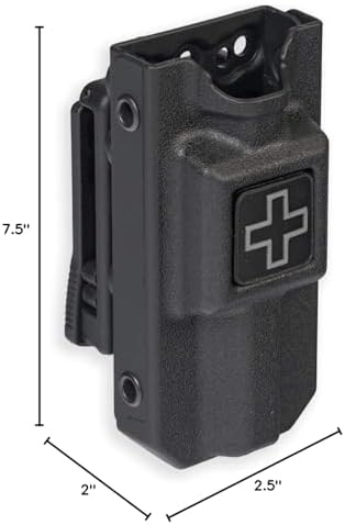 Rescue Essentials CAT Gen 7 Tourniquet & Rigid TQ Case Combo, Black w/Gra...