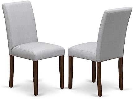 East West Furniture OXAB5-AWA-05 5 Piece Kitchen Table Set for Small Spaces I...