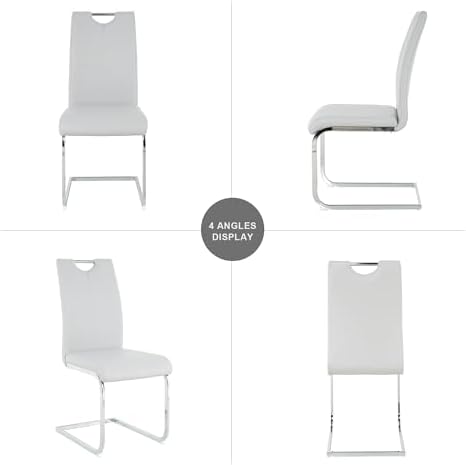 yeag Modern Dining Chairs Set of 6, Upholstered Kitchen Room Chairs High Back...