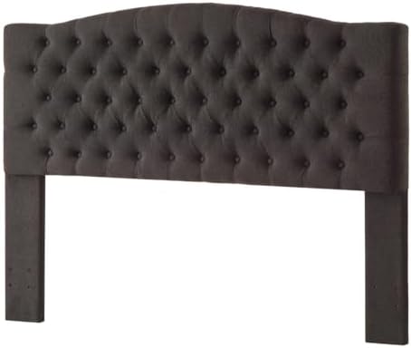 24KF Boucle Upholstered Tufted Button Queen Headboard and Comfortable Fashion...