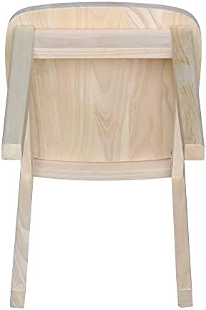 International Concepts Pair of Mission Juvenile Chairs, Unfinished
