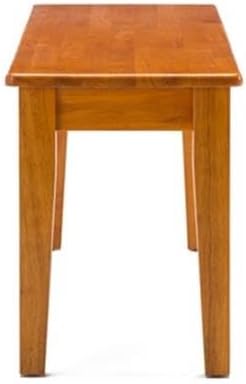 Boraam Shaker Bench, Oak 15 x 44 x 18