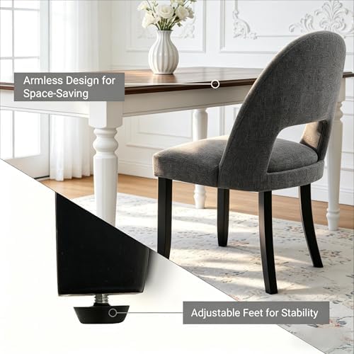 Dining Chairs Set of 2, Upholstered Kitchen & Dining Room Chairs