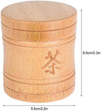 Tea Canister with Lid, Storage Container for Loose Leaf Tea Coffee Beans, Kitchen Organizer for Pantry Countertop