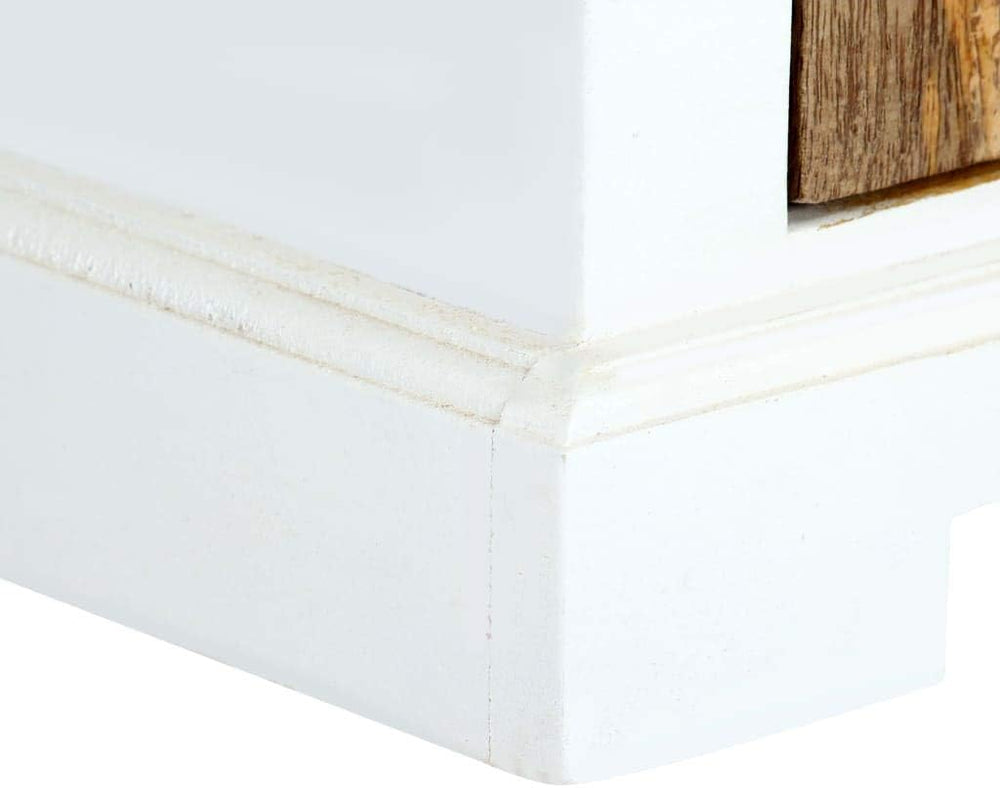 43.3 Inch Long Console Table with Drawer, 13.8 Inch Wide Hallway Table in Sol...