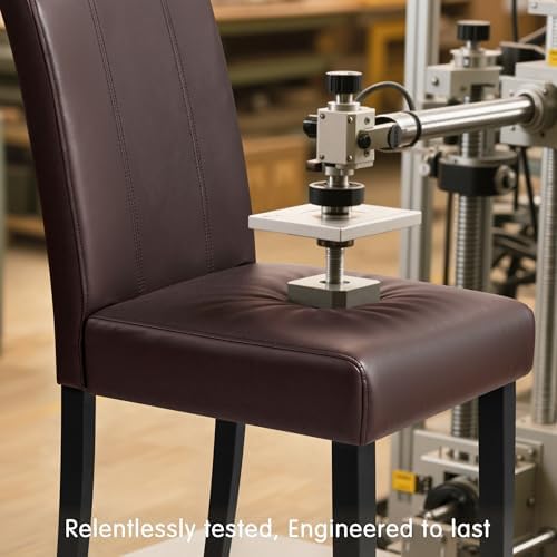 SyMax Dining Chairs Set of 4, Faux Leather Upholstered Dining Room Chairs, Mo...