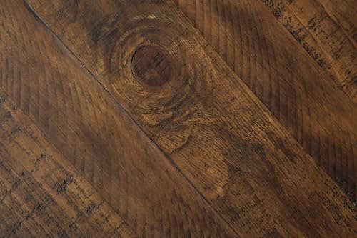 Signature Design by Ashley Valebeck 1-Piece Dining Table, Farmhouse Trestle