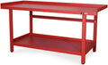 AFF Workbench - Heavy Duty Work Table with Storage Shelf - 1300 LB Capacity (Multiple Sizes available)