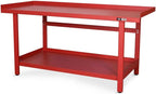 AFF Workbench - Heavy Duty Work Table with Storage Shelf - 1300 LB Capacity (Multiple Sizes available)