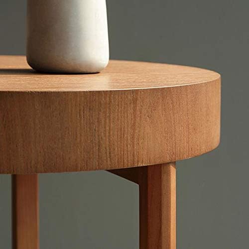 Telephone Table, Round Small Side Table,Sofa Corner end Table,Telephone Solid...