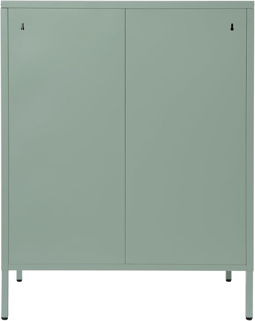 Accent Cabinet with Glass Doors – 3 Tier Storage, Modern Coffee Bar Station P...