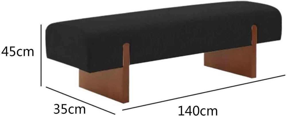 Modern Wooden Bed end Bench Dining Table Upholstered Shoe Changing Dressing R...