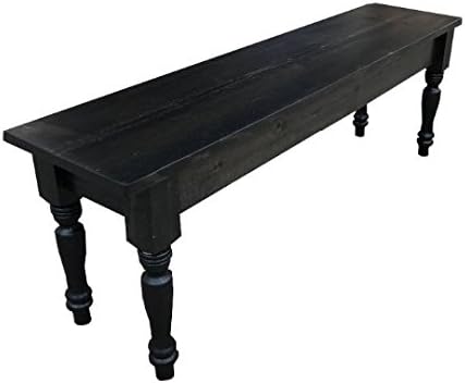 Franklin Farm Bench- Black (66)