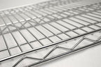 Omega Stainless Steel Shelves, 24" Deep x 48" Wide x 34" High 3 Tier Heavy Duty Wire Shelving Unit for Kitchen Garage Office Restaurant Warehouse 800-lb Per Shelf Weight Capacity