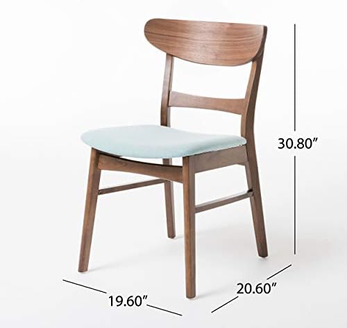 Christopher Knight Home Griselda Mid-Century Modern Dining Chairs (Set of 4),...