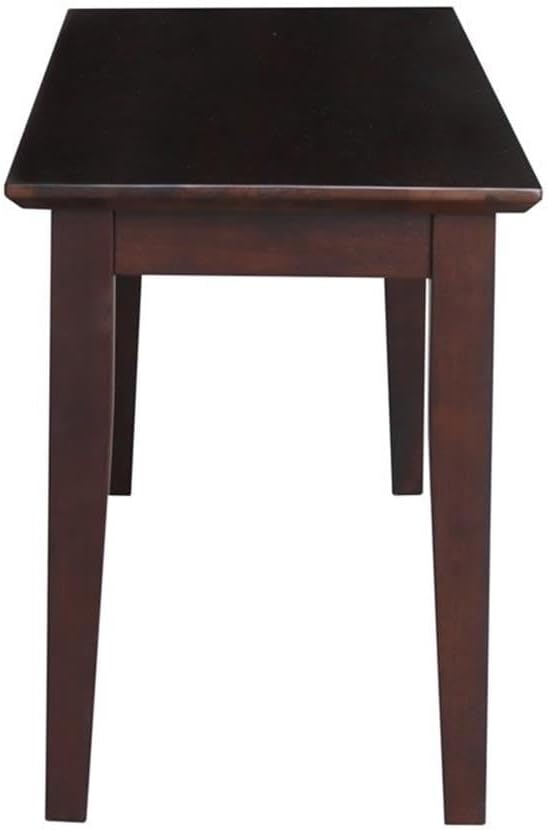 IC International Concepts, Shaker Styled Bench , 450lbs wt capacity, Solid Re...