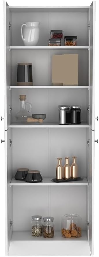 Modern Elegant Pantry Cabinet, Storage Cabinet for Kitchen Entryway Hallway,f...