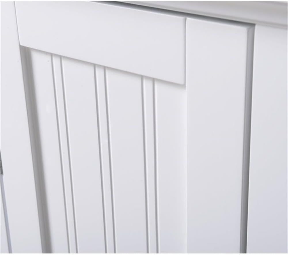 Pemberly Row 48" Tall 1-Door Kitchen Storage Pantry, Wood Construction, ...