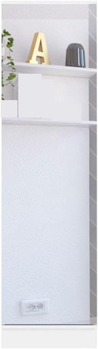 Modern Shoe Rack, Tall Shoe Storage Cabinet with Five Internal Storage Shelves,for Kitchen Home