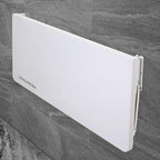 Laundry Room Wall Mounted Folding Table, Kitchen Restaurant Home Bar Work Table, All Aluminum Countertop, Waterproof Easy to Install and Clean (100X50cm/39.4"×19.7")…