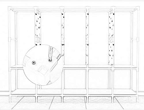 Detachable Wardrobe Steel Frame Thicken Bold Folding Full Hanging Fabric Simp...