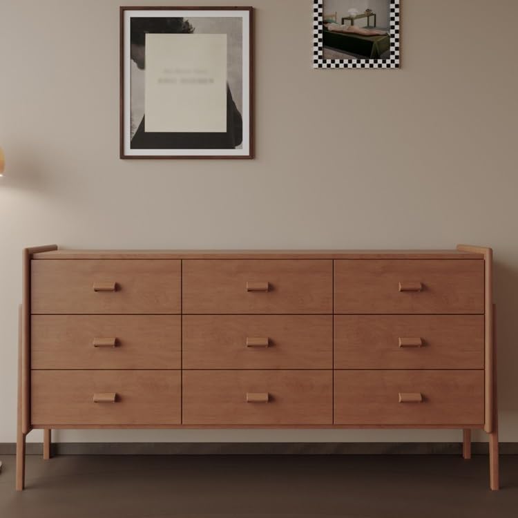 Entryway Cabinet Drawer Storage Cabinet Living Room Home Side Cabinet Retro D...