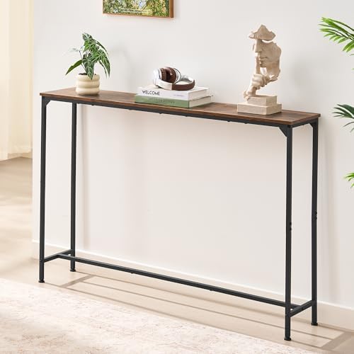 DALEMHOME Console Table, Narrow Entryway Table, Thin Sofa Table, Behind Couch...